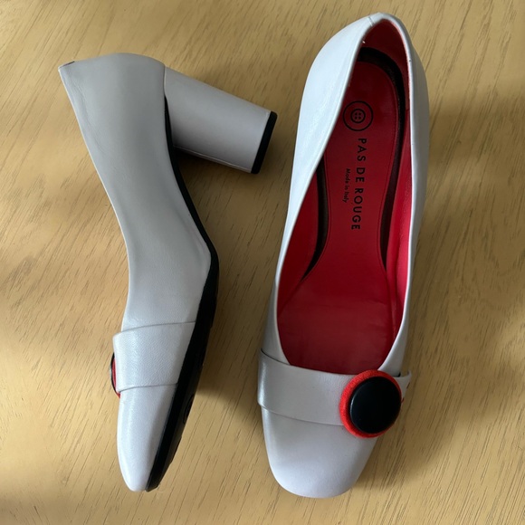 Pas de Rouge Heels Size 8.5 - Picture 2 of 5